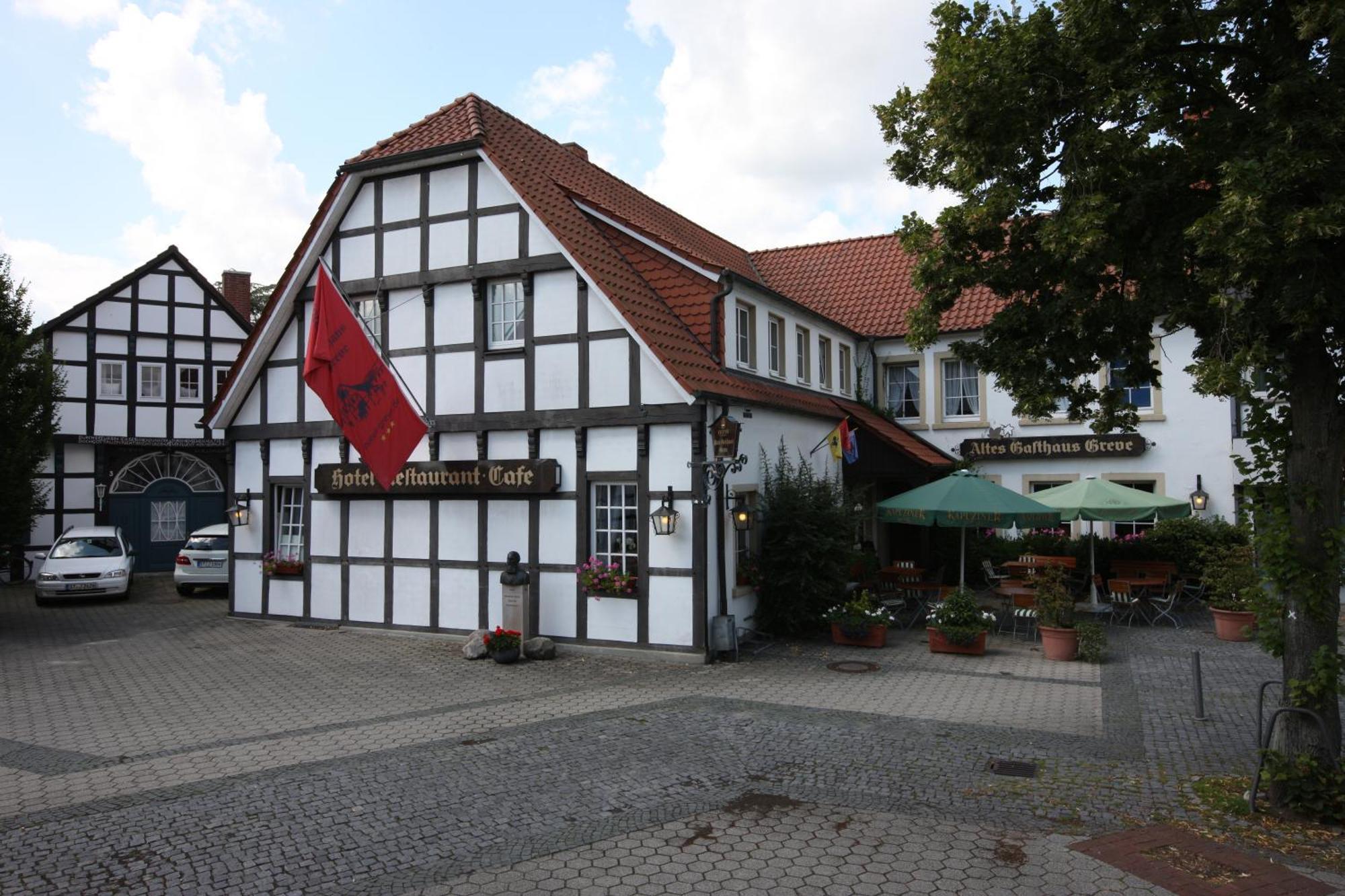 Hotel Altes Gasthaus Greve Recke Eksteriør billede