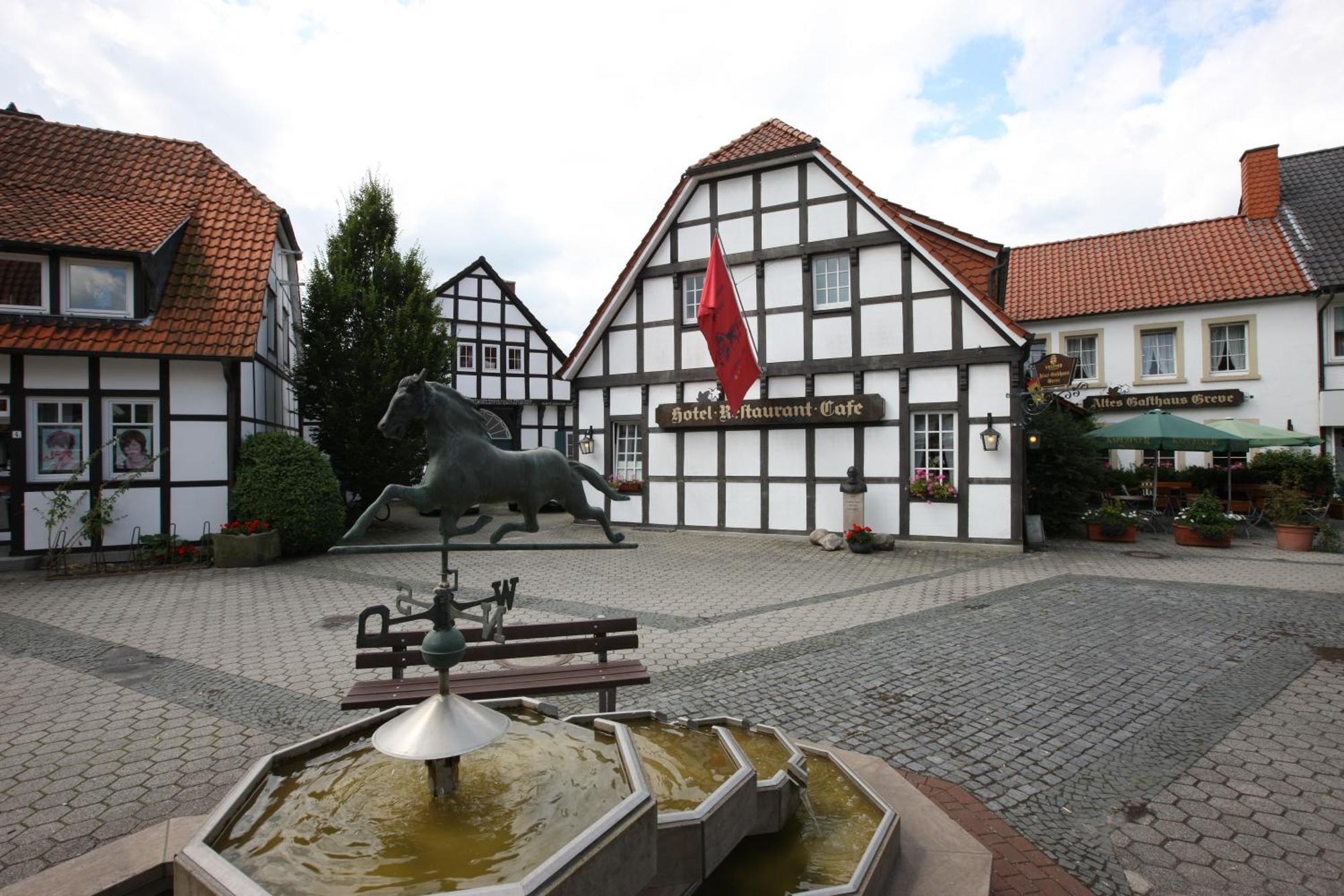 Hotel Altes Gasthaus Greve Recke Eksteriør billede