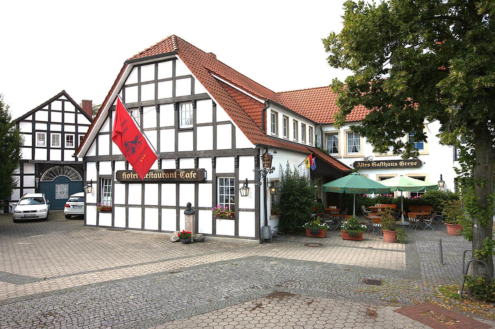 Hotel Altes Gasthaus Greve Recke Eksteriør billede